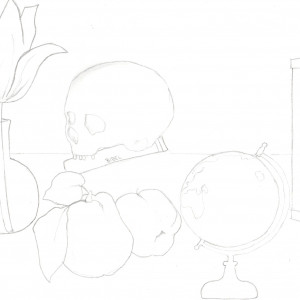 2203 barockes stillleben  leni zaensler 8c